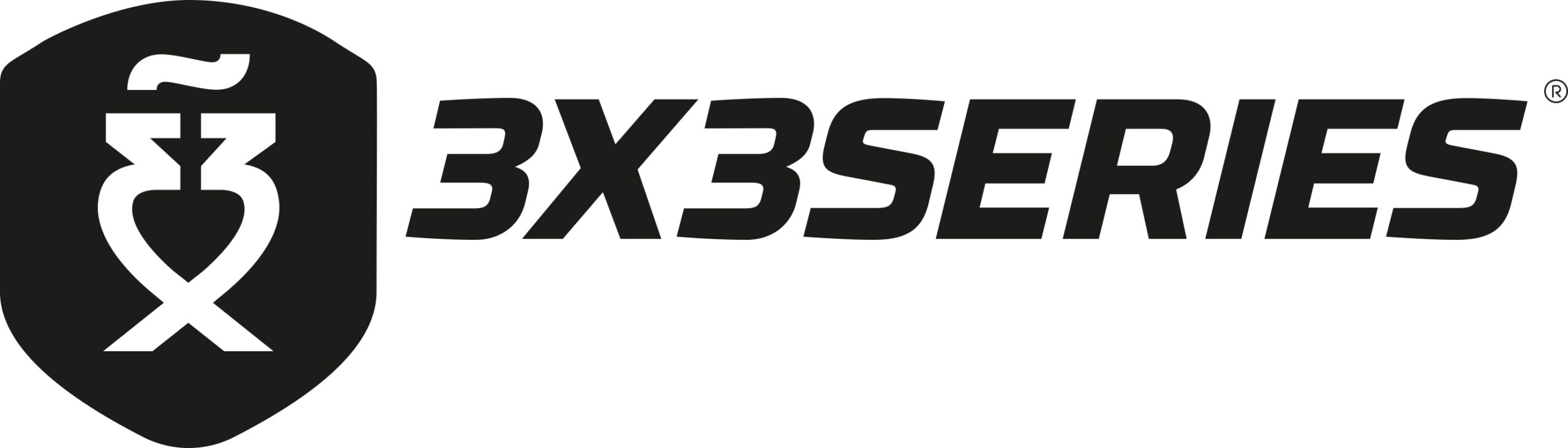 Logo 3x3 series negro
