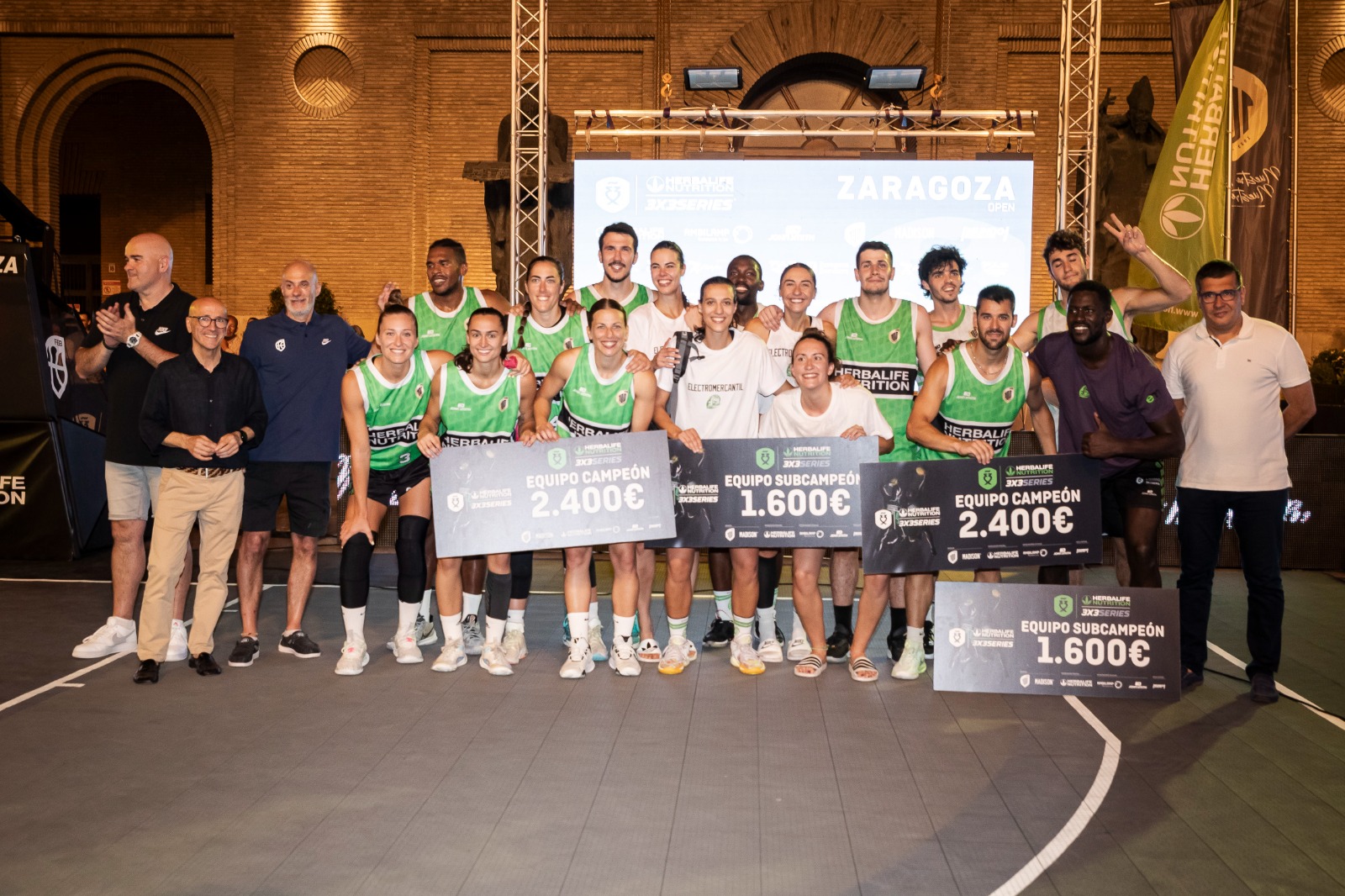Azuqueca 3×3 y Básquet Girona se coronan en Zaragoza